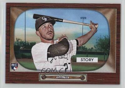 Trevor Story #5 Baseball Cards 2016 Topps Throwback Thursday
