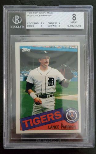 Lance Parrish #160 Baseball Cards 1985 Topps Mini