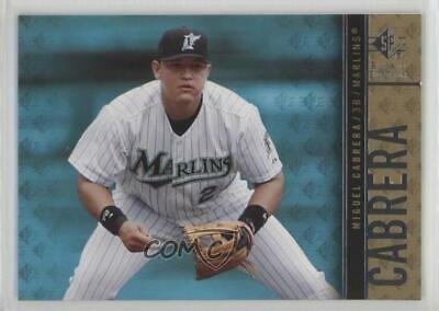 Miguel Cabrera #19 Baseball Cards 2007 SP Rookie Edition