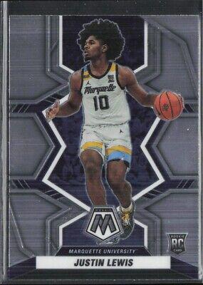 Justin Lewis #20 Basketball Cards 2022 Panini Chronicles Draft Picks Mosaic