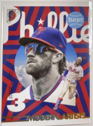 Bryce Harper #MA-2 Baseball Cards 2022 Topps Gallery Modern Artists