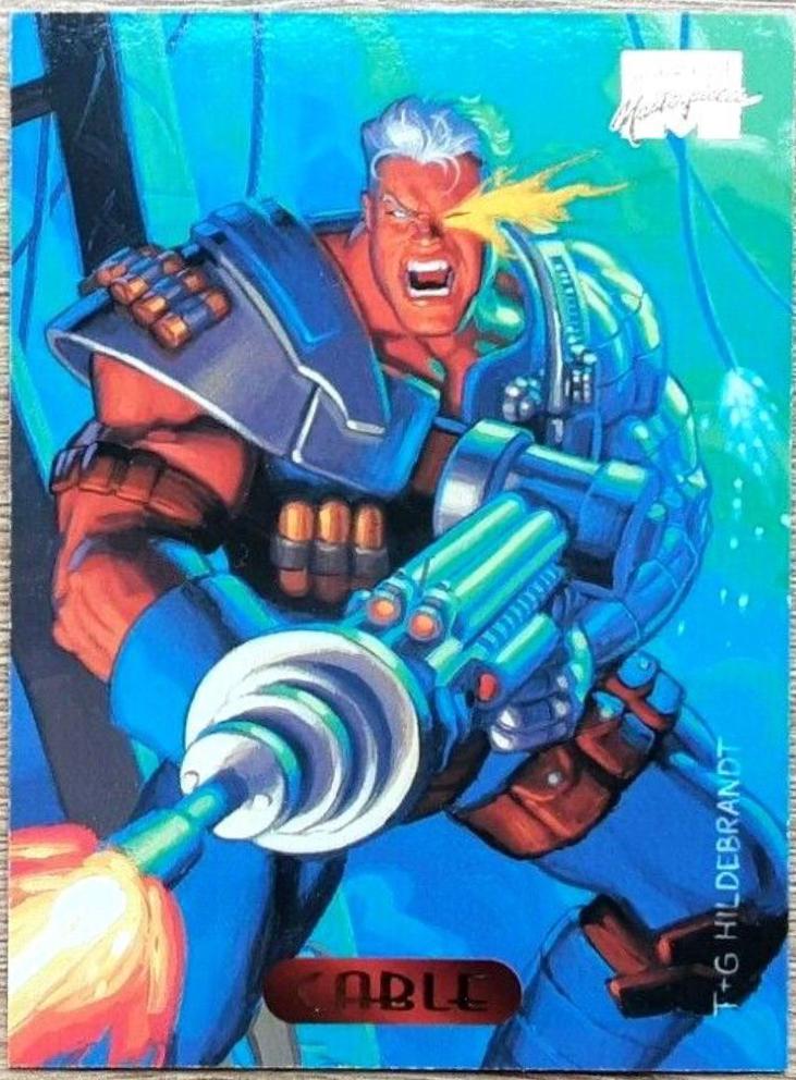 Cable #17 Marvel 1994 Masterpieces
