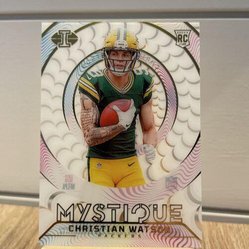 Christian Watson #M-28 Football Cards 2022 Panini Illusions Mystique