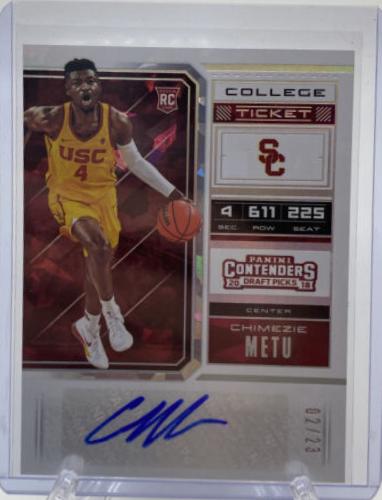 Chimezie Metu #80 2018 Panini Contenders Draft Picks Basketball