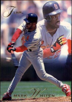 Mark Whiten #130 Baseball Cards 1993 Flair