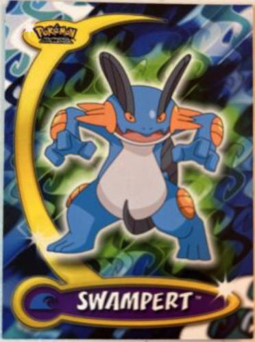 Swampert #74 Pokemon 2004 Topps Advanced Challenge