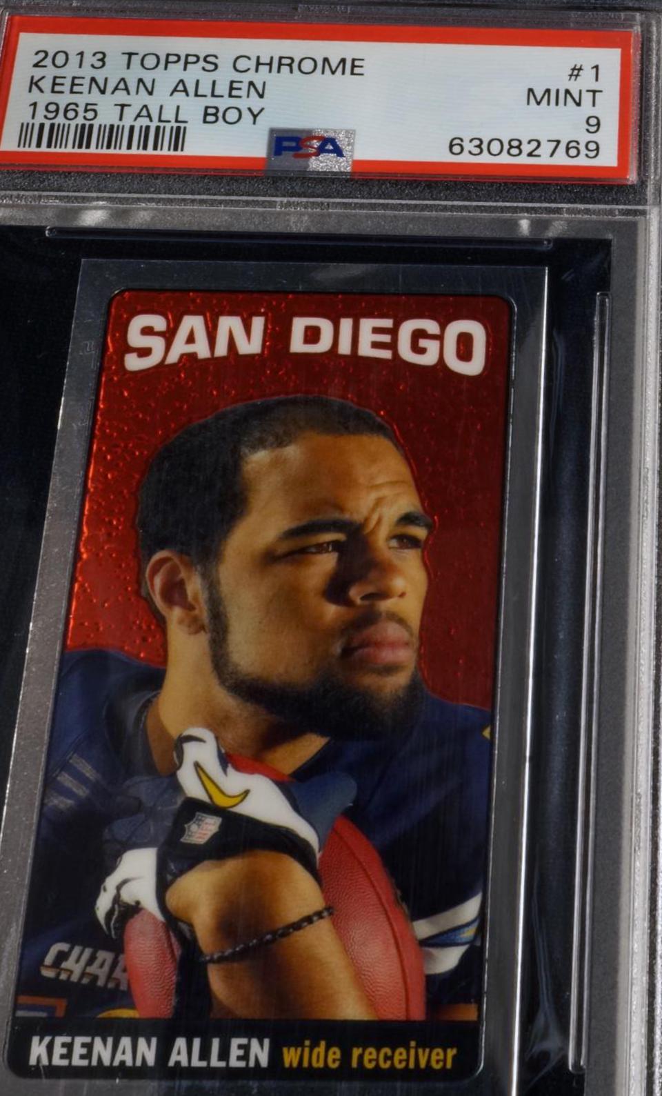 Keenan Allen #1 Football Cards 2013 Topps Chrome 1965 Tall Boy