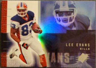 Lee Evans #11 Football Cards 2006 Spx