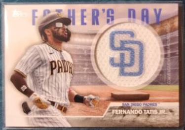 Fernando Tatis Jr. #FD-FT Baseball Cards 2023 Topps Father's Day Team Patch