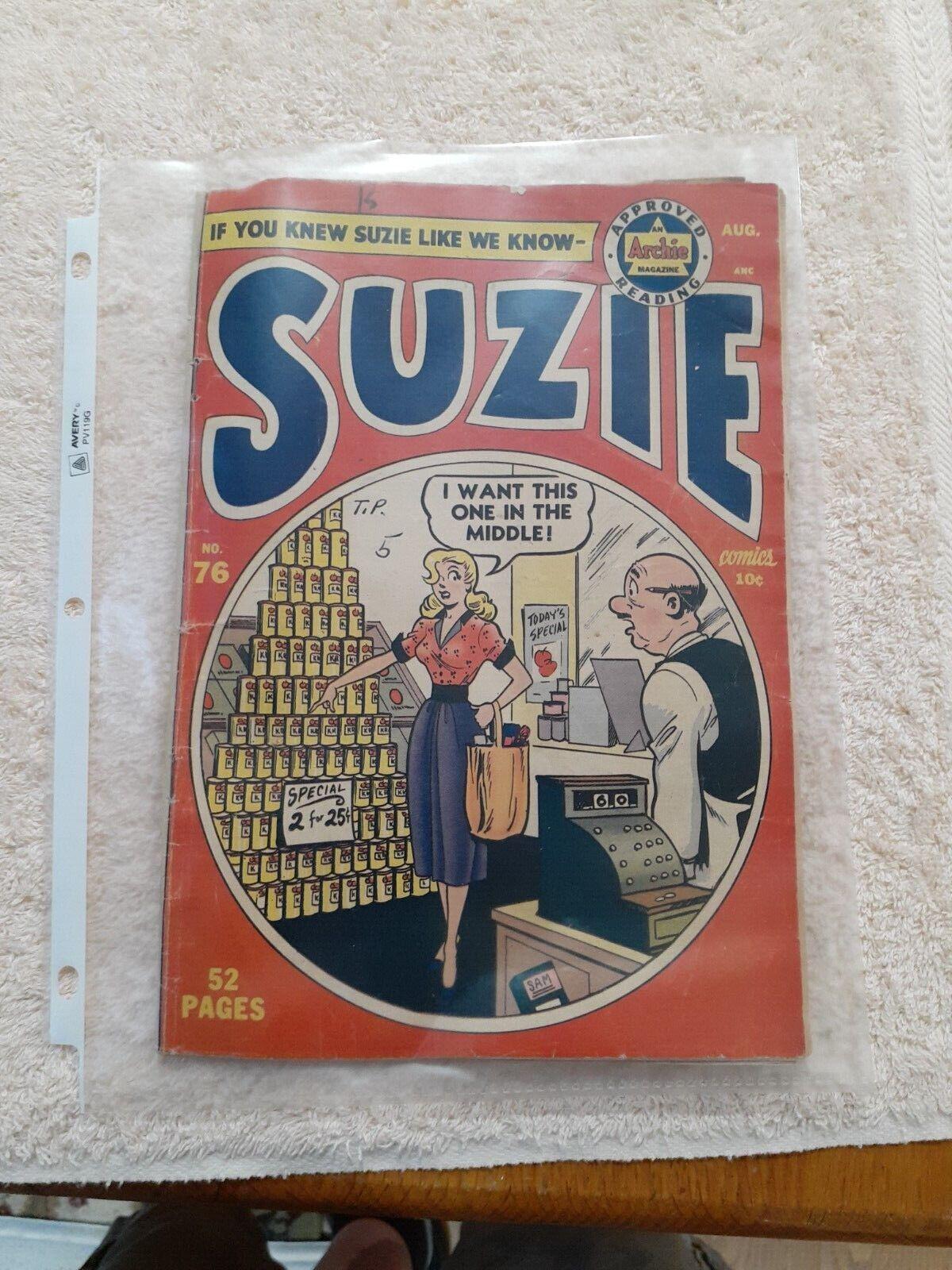 Suzie Comics #76 (1950) Comic Books Suzie Comics