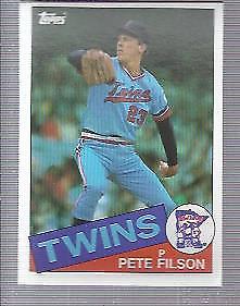 1985 Topps Pete Filson #97 card