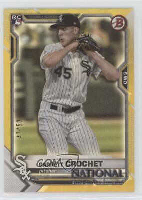 Garrett Crochet #40 Baseball Cards 2021 Topps Nscc Bowman National Convention