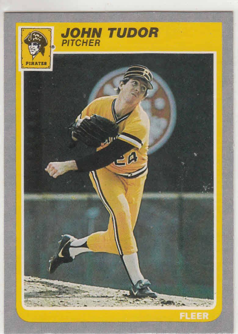 John Tudor #479 Baseball Cards 1985 Fleer
