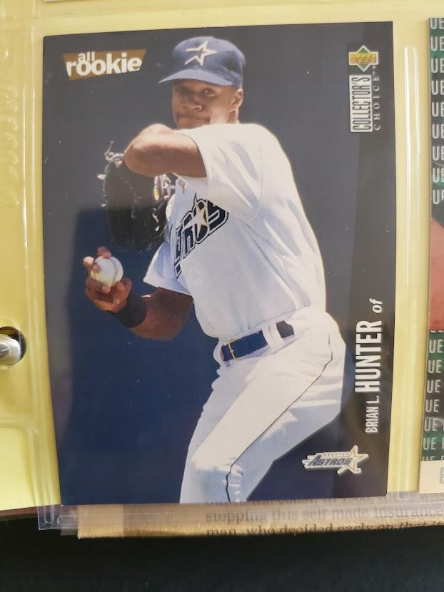 Brian Hunter #161 Baseball Cards 1996 Collector's Choice