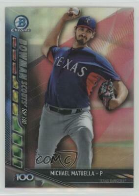 Michael Matuella #BSU-MM Baseball Cards 2017 Bowman Chrome Scouts' Updates