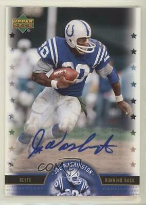 Joe Washington #LS-JW Football Cards 2005 Upper Deck Legends Legendary Signatures