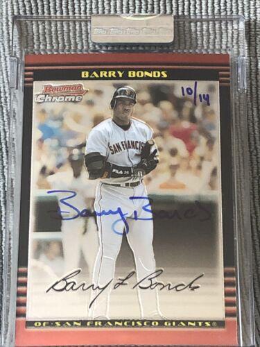 Barry Bonds #73 Baseball Cards 2002 Bowman Chrome