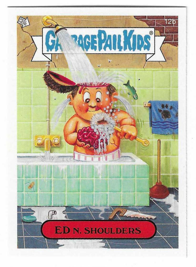 ED N. Shoulders #12b 2005 Garbage Pail Kids