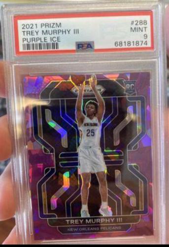 Trey Murphy III [Purple Ice Prizm] #288 Prices | 2021 Panini Prizm