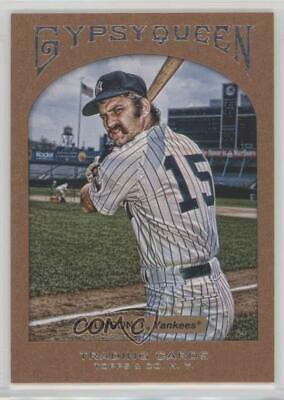 Thurman Munson #46 Baseball Cards 2011 Topps Gypsy Queen