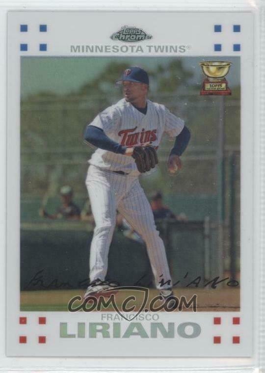 Francisco Liriano #185 2007 Topps Chrome Baseball