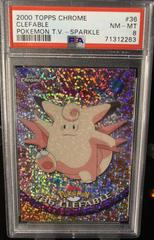 Clefable [Sparkle] #36 Pokemon 2000 Topps Chrome Prices