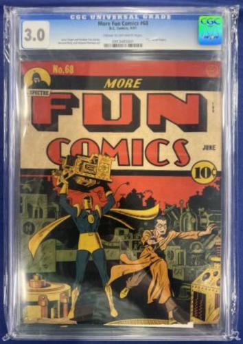 More Fun Comics #68 (1941) Comic Books More Fun Comics