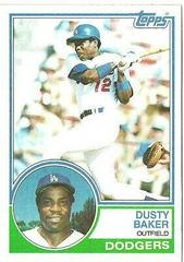 Dusty Baker #220 Baseball Cards 1983 Topps Prices