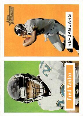 Fred Taylor #24 Football Cards 2002 Topps Heritage