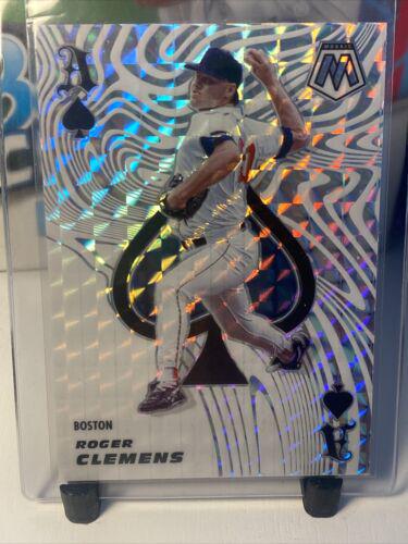 Roger Clemens #ACE11 Baseball Cards 2021 Panini Mosaic Aces