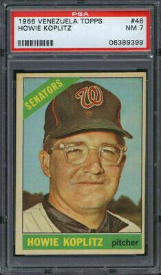 Howie Koplitz #46 Baseball Cards 1966 Venezuela Topps