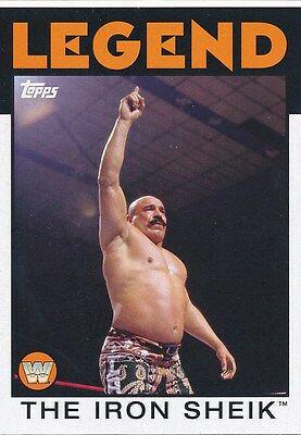 The Iron Sheik #105 Wrestling Cards 2016 Topps WWE Heritage