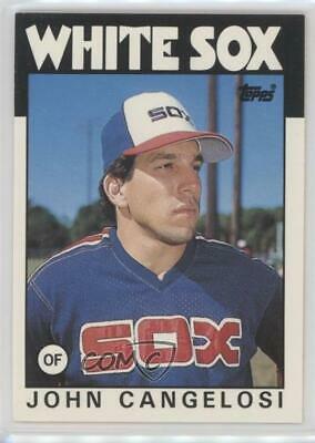John Cangelosi #19T Baseball Cards 1986 Topps Traded