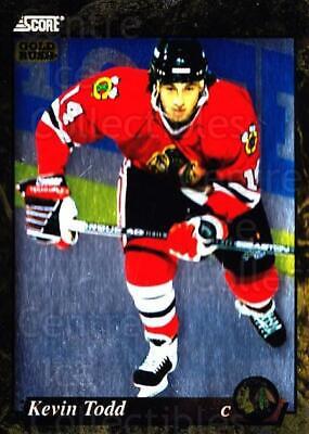 Kevin Todd #507 Hockey Cards 1993 Score