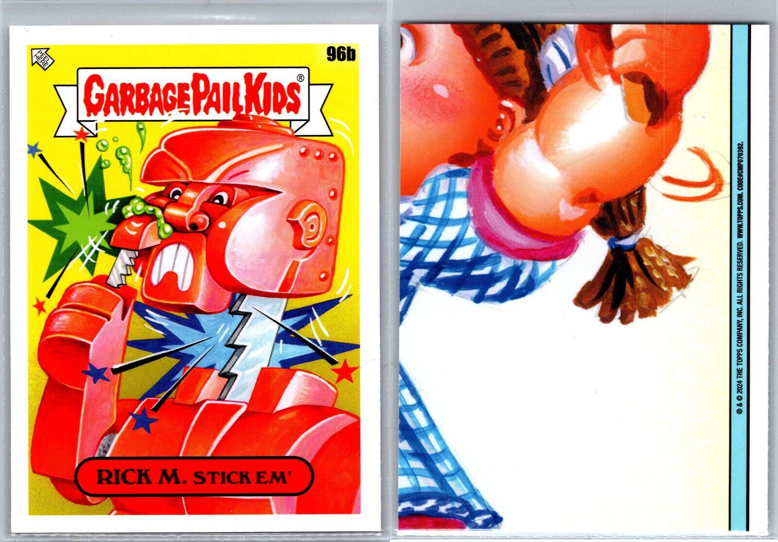 Rick M. Stick Em' #96b Garbage Pail Kids at Play