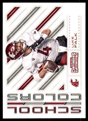 Luke Falk #18 Football Cards 2018 Panini Contenders Draft Picks Game Day Ticket