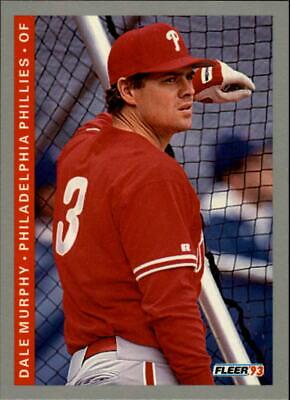 Dale Murphy #496 Baseball Cards 1993 Fleer