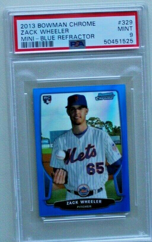 Zack Wheeler #329 2013 Bowman Chrome Mini Baseball