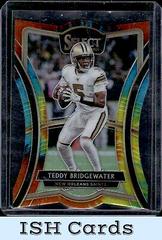 Teddy Bridgewater [Die Cut Tie Dye Prizm] #175 Football Cards 2019 Panini Select Prices