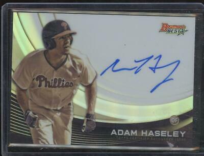 Adam Haseley #MA-AH Baseball Cards 2017 Bowman's Best Monochrome Autograph