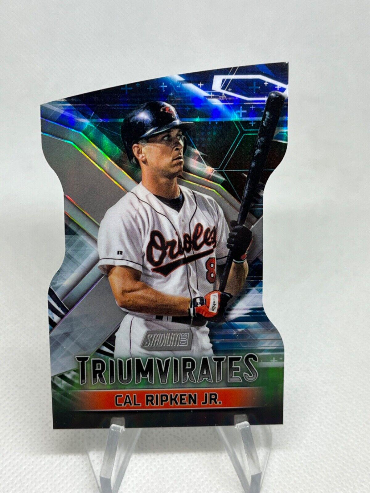 Cal Ripken Jr. #T-1 Baseball Cards 2023 Stadium Club Triumvirates