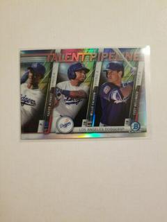 Yadier Alvarez, Willie Calhoun, Cody Bellinger