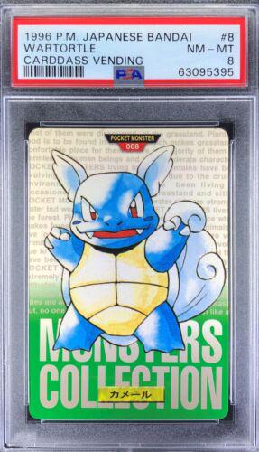 Wartortle #8 Pokemon Japanese 1996 Carddass
