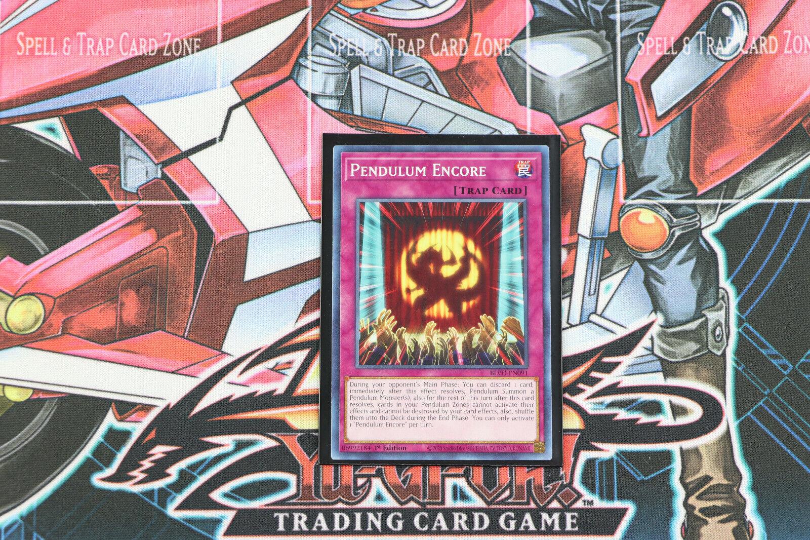 Pendulum Encore BLVO-EN091 YuGiOh Blazing Vortex