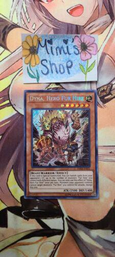 Dyna, Hero Fur Hire DASA-EN021 YuGiOh Dark Saviors