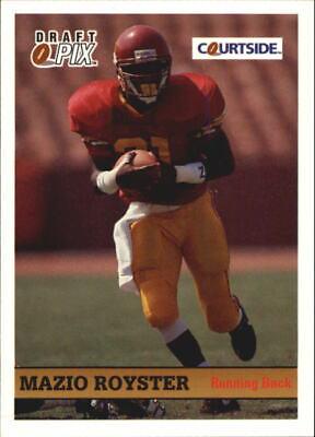 Mazio Royster #5 Football Cards 1992 Courtside
