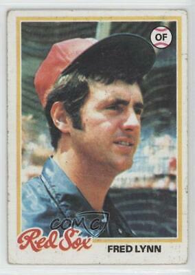 Fred Lynn #320 Baseball Cards 1978 Topps