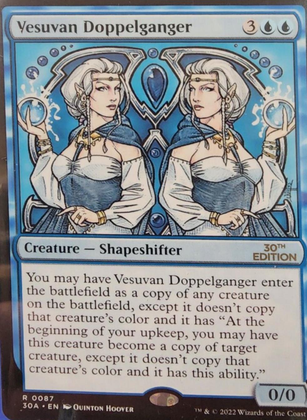 Vesuvan Doppelganger #87 Magic 30th Anniversary