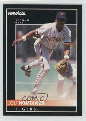 Lou Whitaker #29 Baseball Cards 1992 Pinnacle