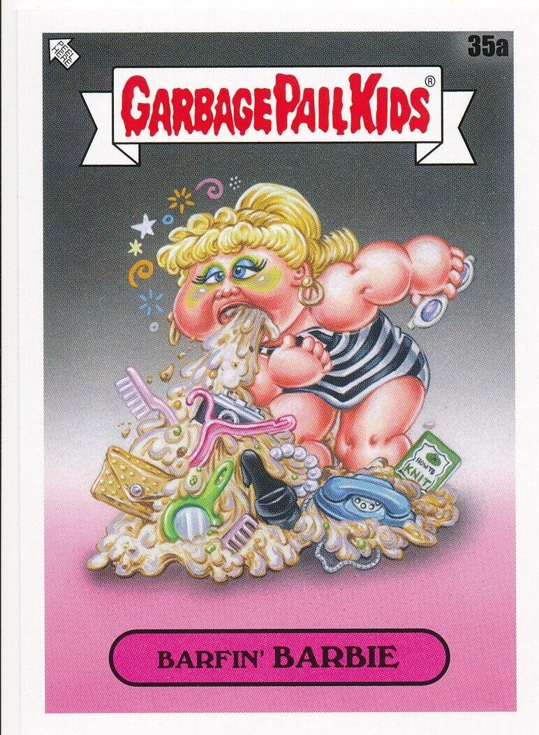Barfin' Barbie #35a Garbage Pail Kids at Play